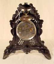 1908 Hunts Special Metal Shelf Alarm Clock