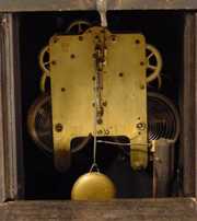Seth Thomas Black Adamantine Mantle Clock