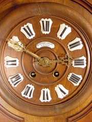 Diedisheim French Hanging Wall Clock in Cherry