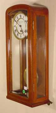 F. Baumann Wien Hanging Regulator in Mahogany