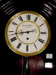 Heinrich Fischer Wien 4 Dial Hanging Regulator