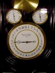 Heinrich Fischer Wien 4 Dial Hanging Regulator