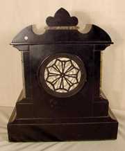 Marti Slate & Marble Table Clock
