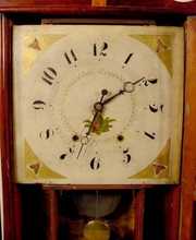Bishop & Bradley Pillar & Scroll Shelf Clock
