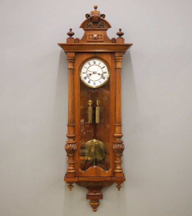 Gustav Becker 2 wt wall clock
