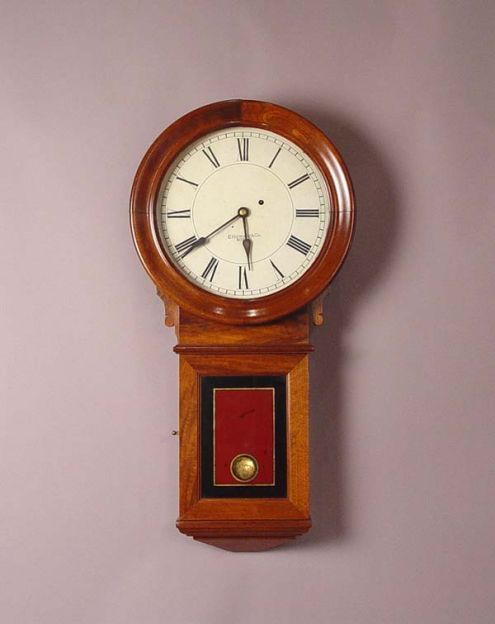 E. Howard Cherry Regulator 70 Wall Clock