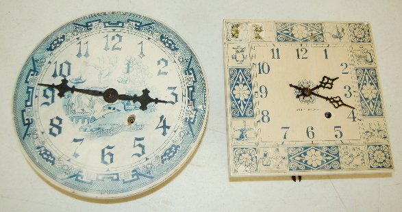 2 S T Wall Clocks, Dutch Style Decoration