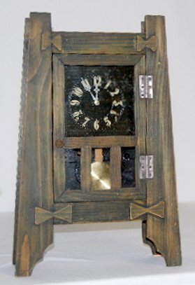 Antique Bow Tie Mission Clock