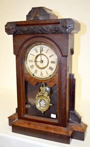 S.T. City Series “Pittsburgh” Walnut Shelf Clock