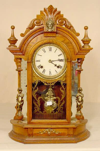 Waterbury Mirror Side Clock