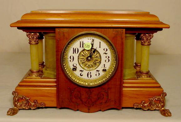 Seth Thomas Adamantine & Column Clock