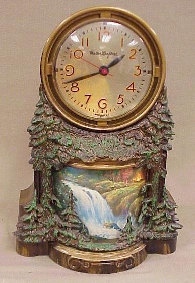 Master Crafter Works Novelty Clock, Waterfall