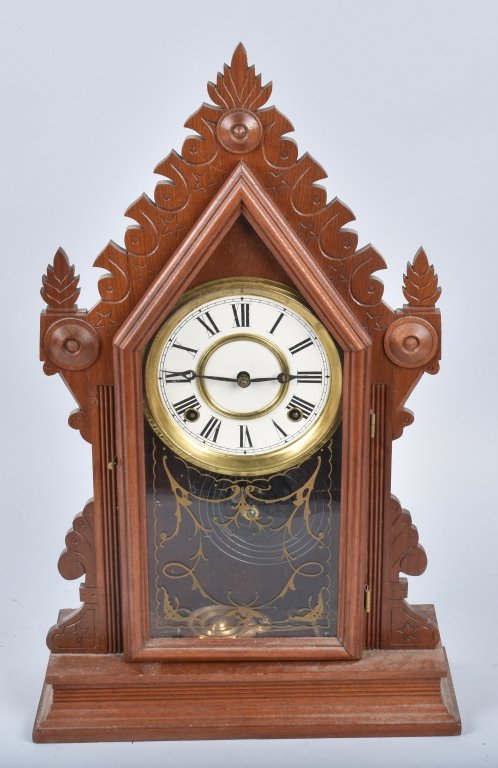 ANTIQUE INGRAHAM KITCHEN CLOCK