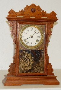Seth Thomas Antique Walnut Kitchen Clock