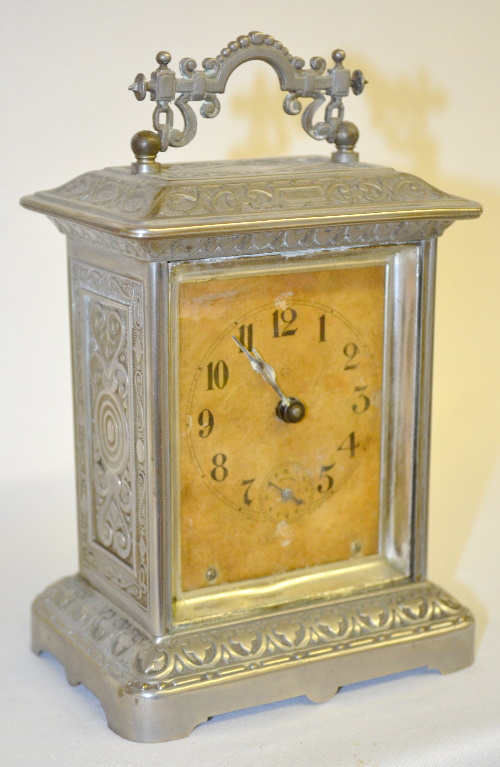 Antique Ansonia Metal Alarm Clock