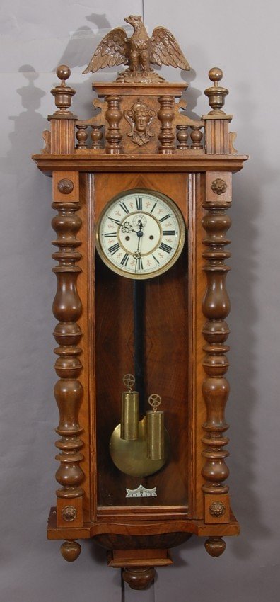 Gustav Becker 2 weight Vienna Regulator