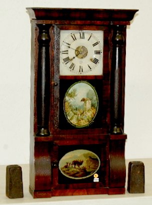 Seth Thomas Split Column Triple Decker Clock