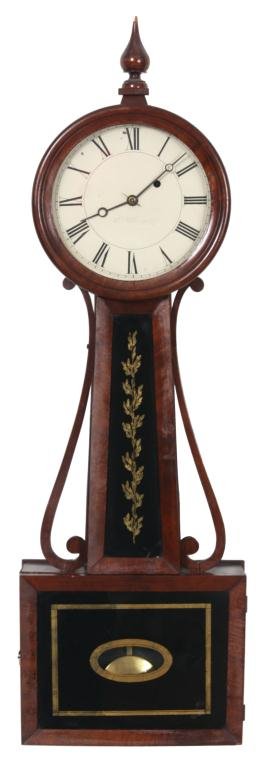 American Weight Driven Banjo Clock