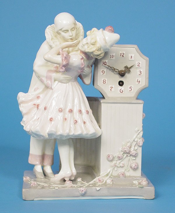 Waterbury Vienna Porcelain Antique Clock