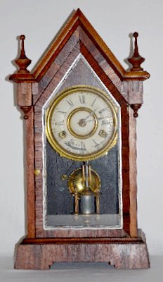 Jerome & Co. Sharp Gothic Shelf Clock