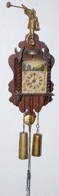 Dutch Miniature Friesland Stohl Wall Clock