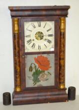 Antique Seth Thomas Split Column Weight Driven Shelf Clock