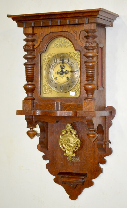 Antique German Free Swinger Clock