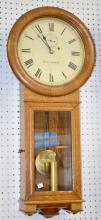 Seth Thomas Oak Regulator No. 2 Weight Driven Clock