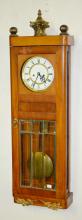 Gustav Becker 2 Weight Vienna Regulator Oak Wall Clock