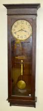 Antique New Haven Wall Regulator Clock, Stanton