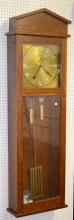 Antique 2 Weight Cherry Wood Wall Regulator Clock