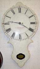 Antique E. Howard Marble Wall Regulator Clock