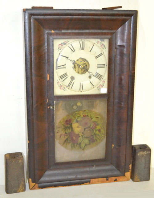 Antique Seth Thomas OG Weight Driven Shelf Clock