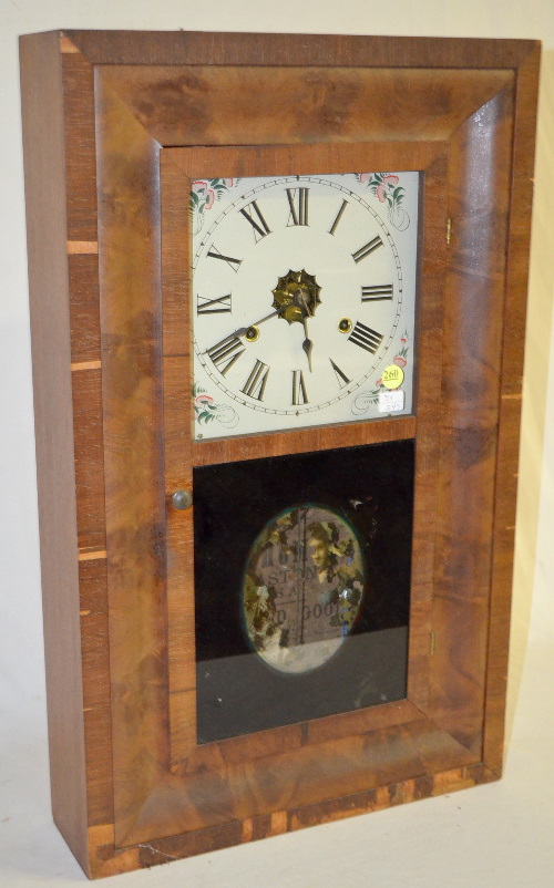 Antique Seth Thomas OG Weight Driven Shelf Clock