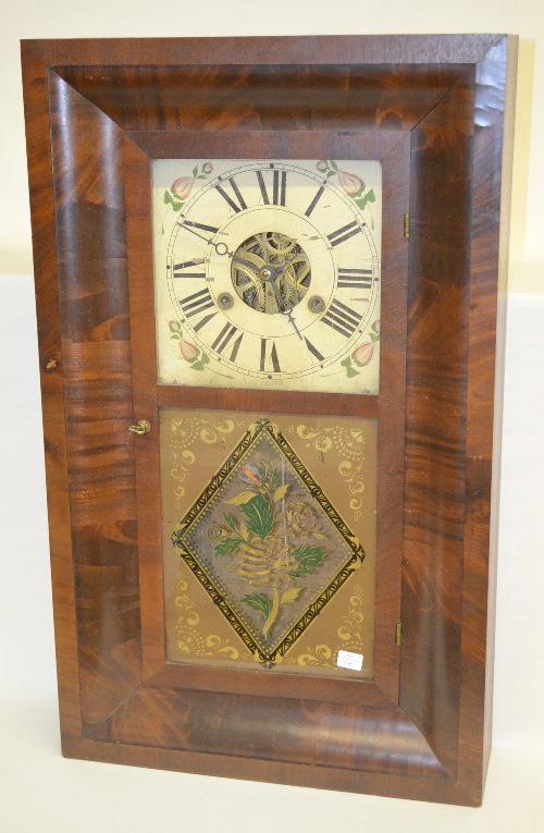 Antique Silas Hoadley OG Shelf Clock