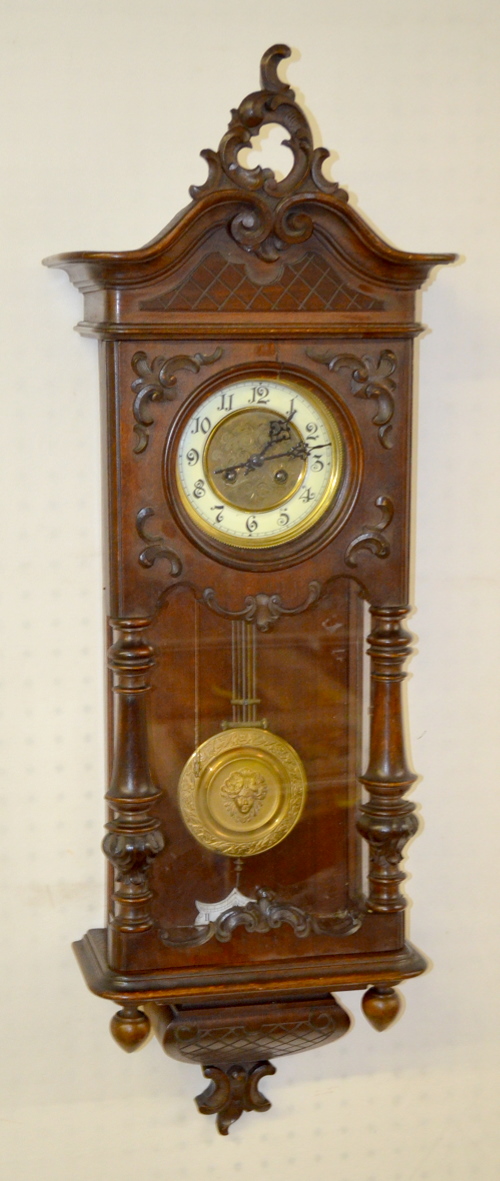 Antique Baroque Style RA Wall Clock
