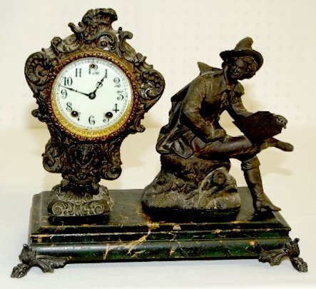 Gilbert “Sketch” Antique Statue Clock