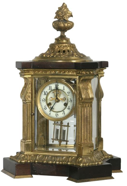 Waterbury “Paris” Crystal Regulator Clock