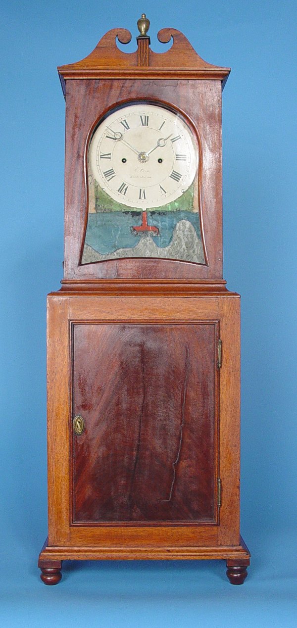 New Hampshire Weight Striking Shelf Clock