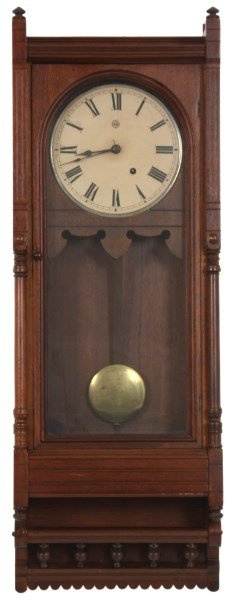 Seth Thomas Queen Anne Wall Clock