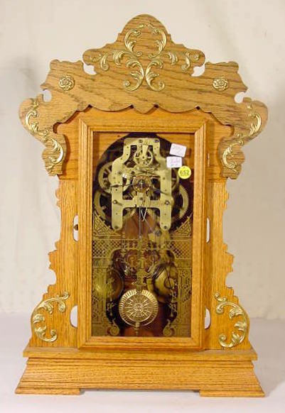 Seth Thomas Metal No.4 Mantel Clock