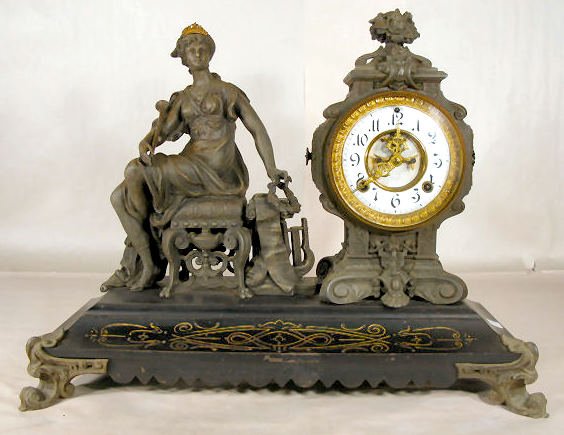 Ansonia “Opera” Statue Clock