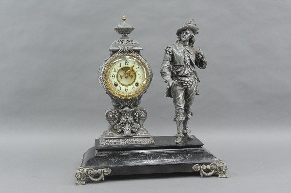 ANSONIA ‘DON JUAN’ STATUE CLOCK