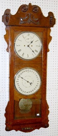 New Haven “Rutland” 30 Day Calendar Clock