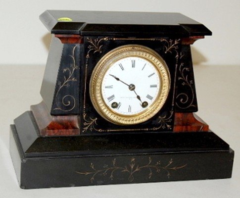 Seth Thomas & Sons Antique Slate Clock