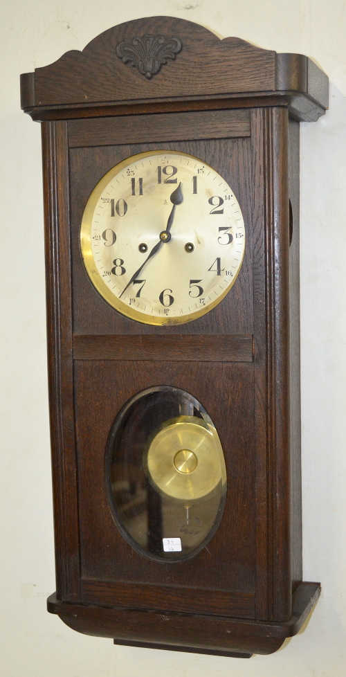 Antique Gustav Becker German Box Clock