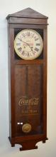 Large Gilbert Coca Cola Advertising Wall Regulator Clock