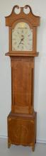 American Cherry Tall Case Clock, Circa 1790