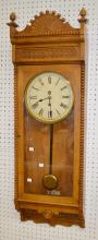 Waterbury Oak Cheshire Wall Clock