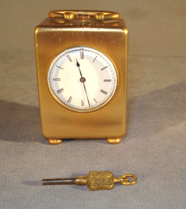 Brass Desk Clock